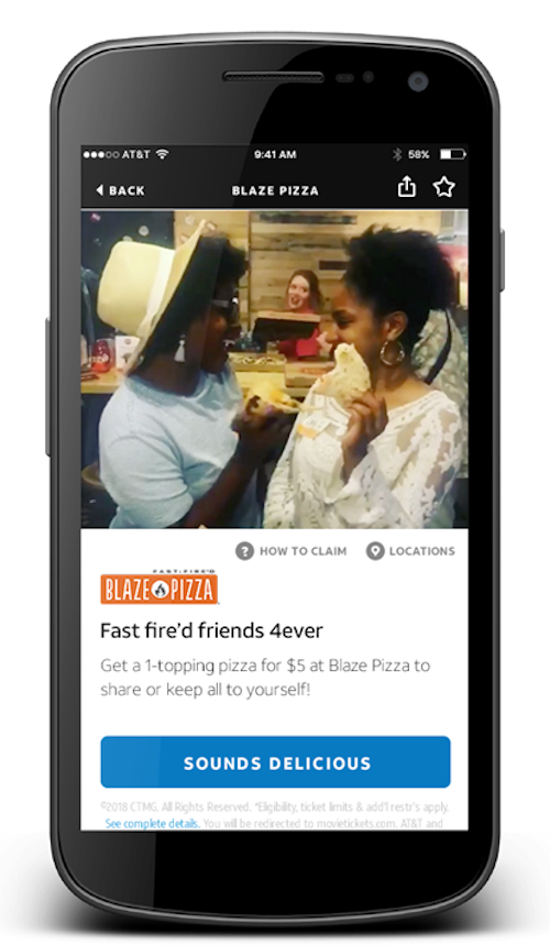 AT&T THANKS Dining Offers