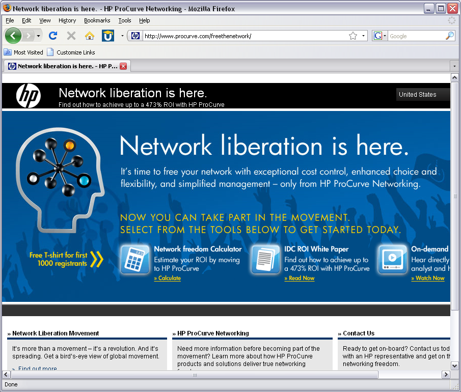 HP Network Liberation Movement Online Reveal