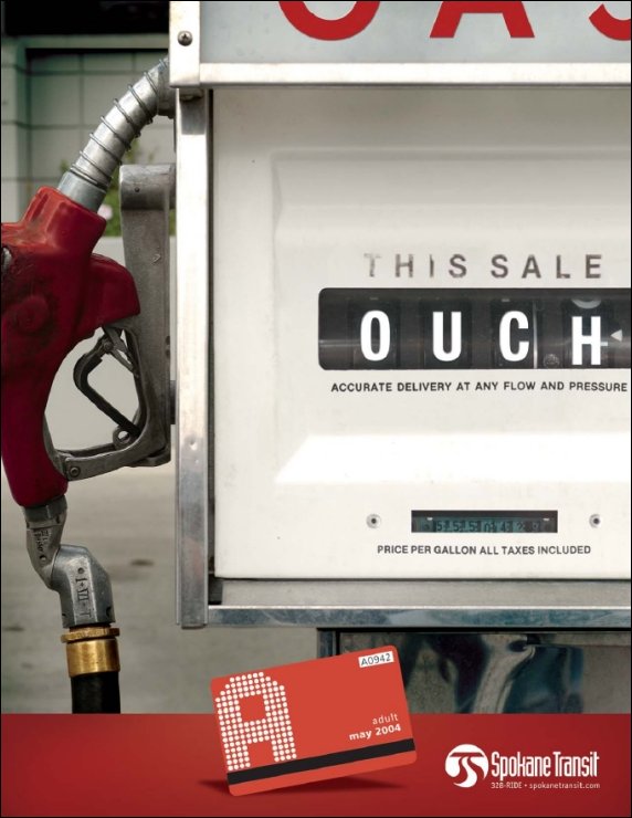 Spokane Transit Adult Pass print